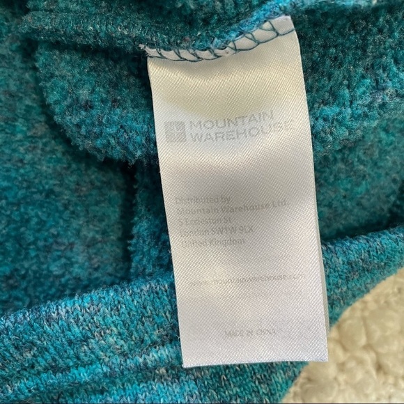 MOUNTAIN Warehouse Blue Zip Up Fleece Jacket 8 - Picture 5 of 6